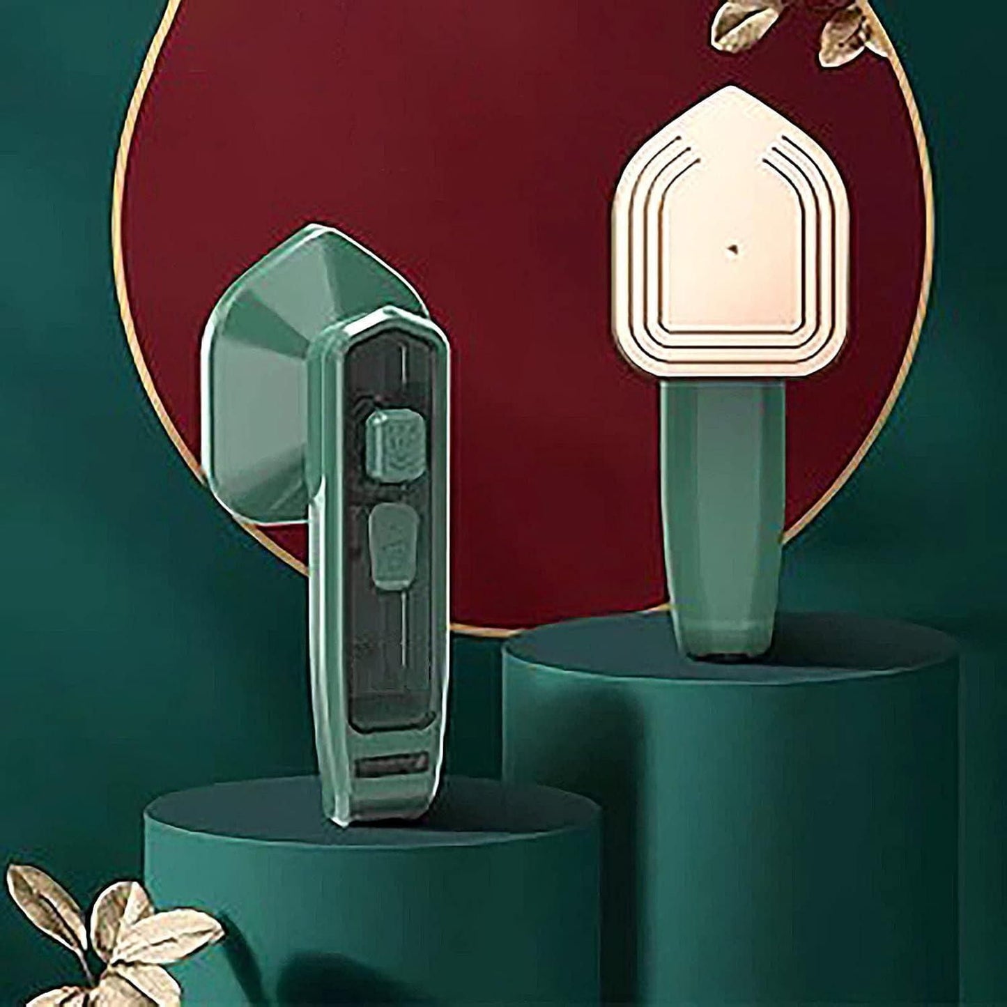 2-in-1 Portable Travel Steamer & Mini Iron – Handheld Dry & Wet Ironing for Clothes, Compact for Home & Travel