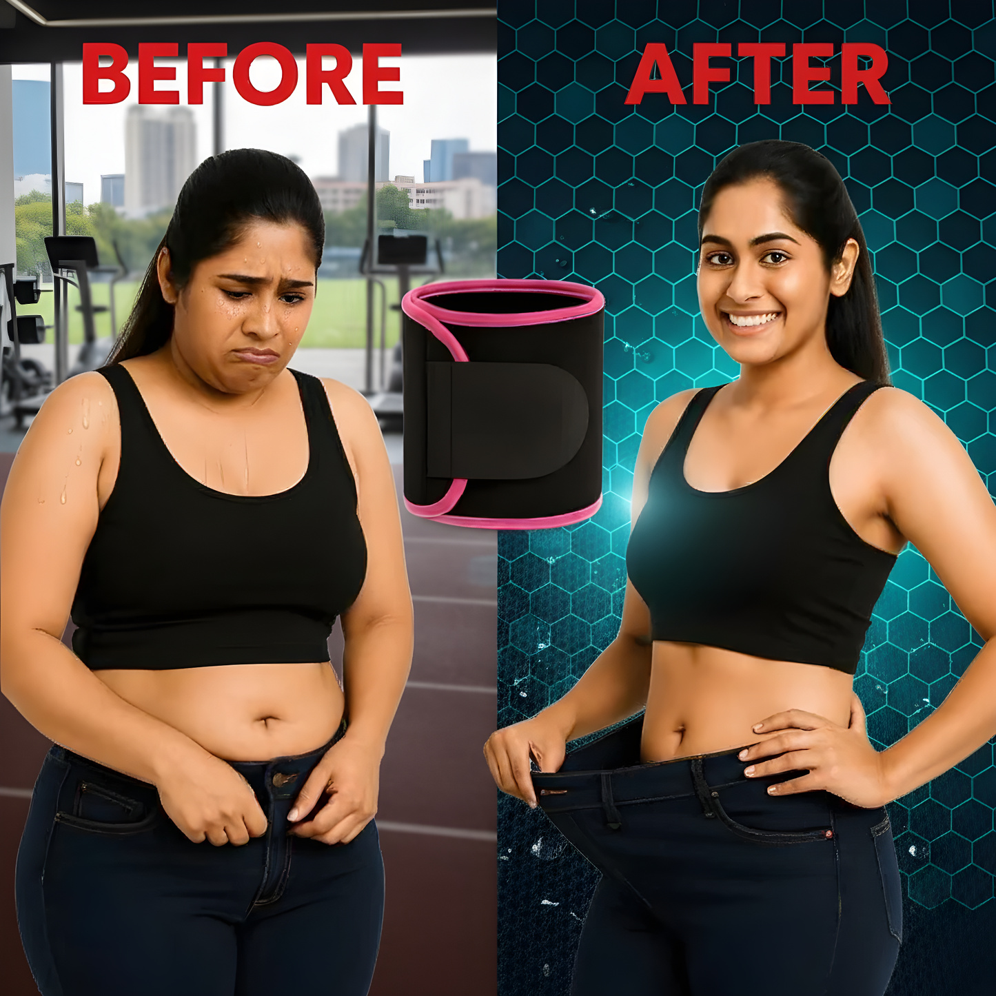 Thermal Sweat Waist Belt✨| Sweat Wrap for Faster Fat Burn
