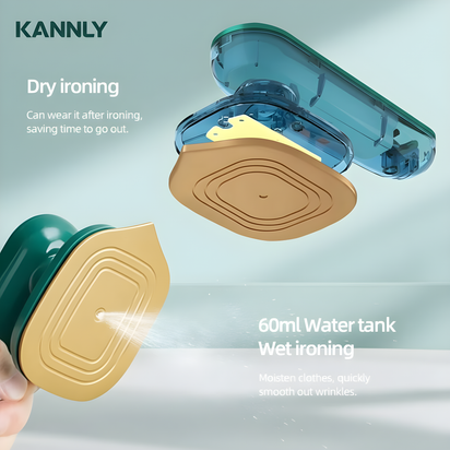 Mini Travel Iron with Steam – Dual-Function Portable Garment Press