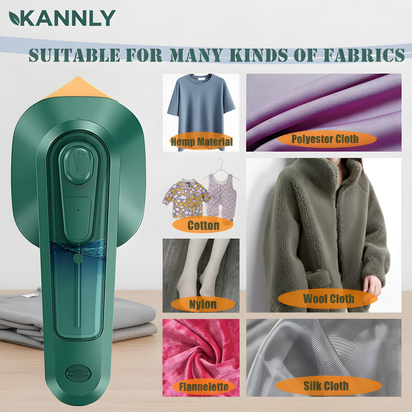 Mini Travel Iron with Steam – Dual-Function Portable Garment Press