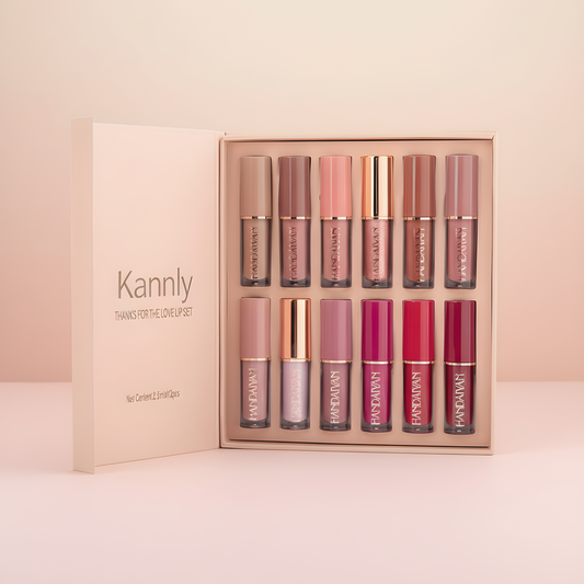 Velvet Matte Liquid Lipstick Set  (12 Pcs) – Long-Lasting, Smudge-Proof & Waterproof Lip Colors